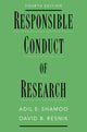 Book cover of: Responsible Conduct of Research. By: Adil E. Shamoo