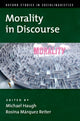 Book cover of: Morality in Discourse. By: Michael Haugh