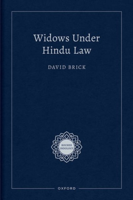 Book cover of: Widows Under Hindu Law. By: David Brick