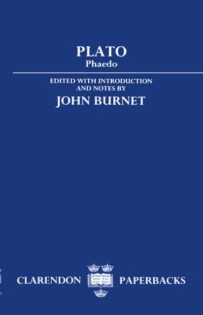 Book cover of: Phaedo. By: Πλάτων