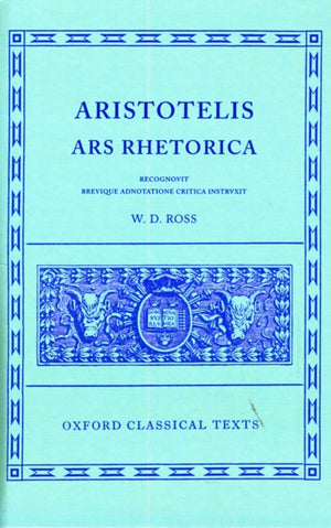 Aristotle Ars Rhetorica