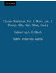 Book cover of: Cicero Orationes. Vol. I. By: Cicero