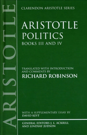 Politics: Books III and IV
