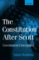 Book cover of: Constitution After Scott. By: Adam Tomkins