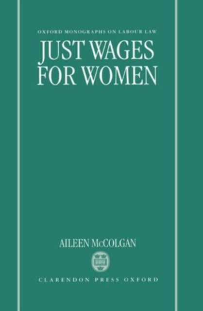 Book cover of: Just Wages for Women
