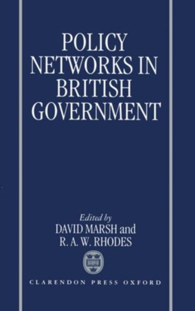 Book cover of: Policy Networks in British Government