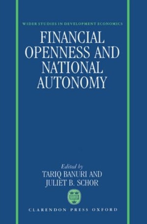 Financial Openness and National Autonomy