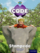 Book cover of: Project X Code: Jungle Stampede. By: Tony Bradman