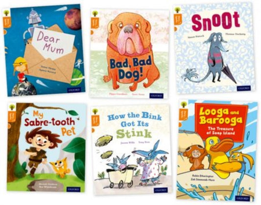 Book cover of: Oxford Reading Tree Story Sparks: Oxford Level 6: Mixed Pack of 6. By: Teresa Heapy