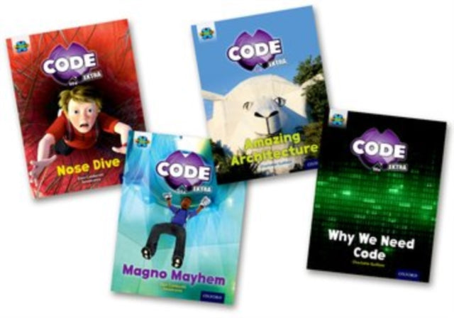 Project X CODE Extra: Kuldne raamaturihm, Oxfordi 9. taseme Marveli tornid ja CODE Control, 4-osaline segapakend