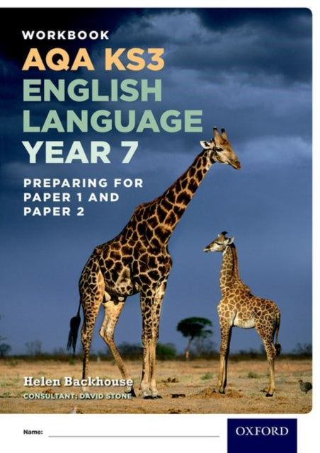Book cover of: AQA KS3 English Language: Year 7 Test Workbook Pack of 15. By: Helen Backhouse
