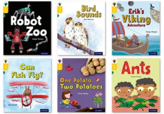 Book cover of: Oxford Reading Tree inFact: Oxford Level 5: Mixed Pack of 6. By: Isabel Thomas