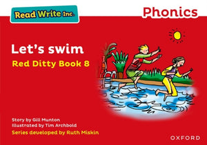 Read Write Inc. Phonics: Let's Swim (Red Ditty 8. raamat)