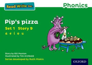 Read Write Inc. Phonics: 9 Pipi pitsat (roheline 1. komplekti juturaamat)