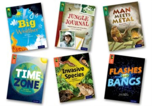 Book cover of: Oxford Reading Tree TreeTops inFact: Oxford Level 12/13: Pack of 6. By: Zoë Clarke