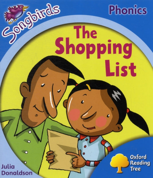 Book cover of: Oxford Reading Tree Songbirds Phonics: Level 3: The Shopping List