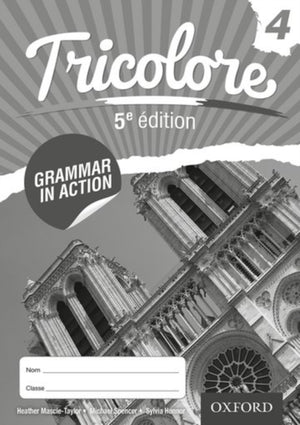 Tricolore'i grammatika tegevuses 4 (8 tk)