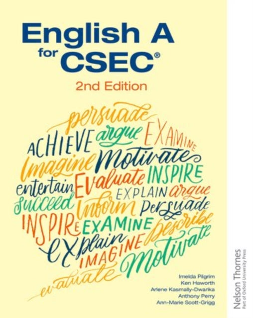Book cover of: English A for CSEC. By: Imelda Pilgrim