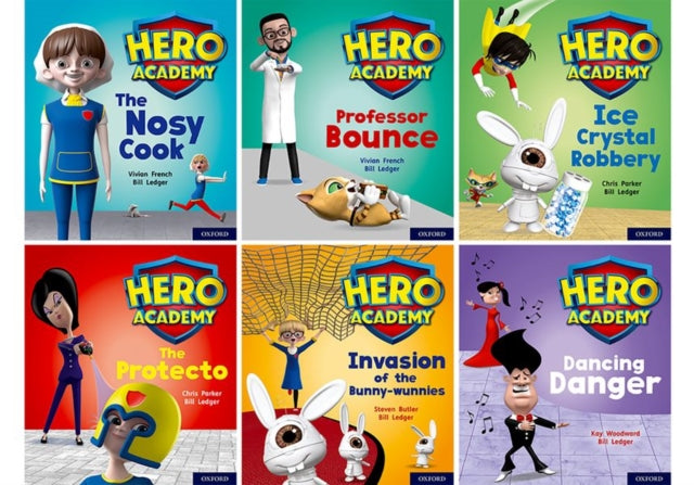 Book cover of: Hero Academy: Oxford Level 6, Orange Book Band: Class pack. By: Bill Ledger