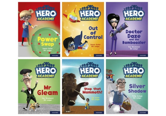 Book cover of: Hero Academy: Oxford Level 8, Purple Book Band: Mixed pack. By: Bill Ledger