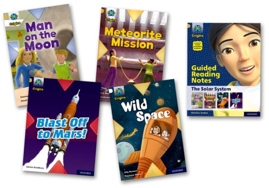 Book cover of: Project X Origins: Gold Book Band, Oxford Level 9: Mixed Pack of 4. By: Joanna Benecke
