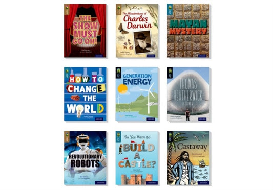 Book cover of: Oxford Reading Tree TreeTops inFact: Oxford Levels 18-20: Pack of 54. By: Isabel Thomas
