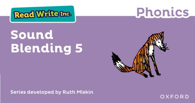 Book cover of: Read Write Inc. Phonics: Sound Blending Book 5. By: Ruth Miskin
