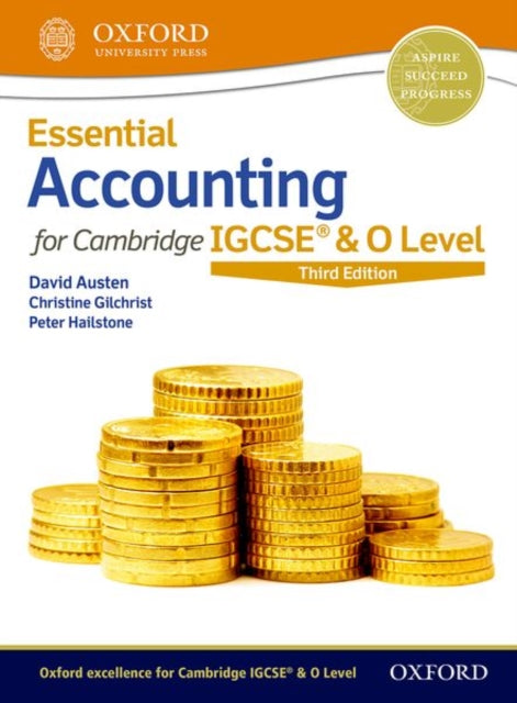 Book cover of: Essential Accounting for Cambridge IGCSE® & O Level. By: David Austen