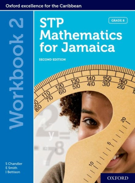 Book cover of: STP Mathematics for Jamaica Grade 8 Workbook. By: Sue Chandler