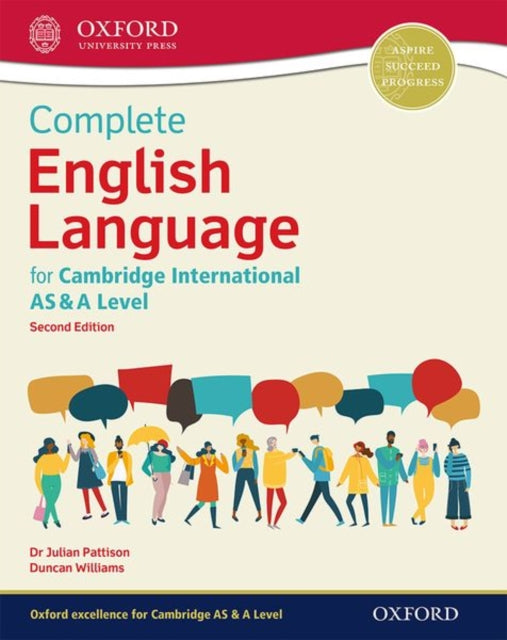 Book cover of: Complete English Language for Cambridge International AS & A Level. By: Julian Pattison