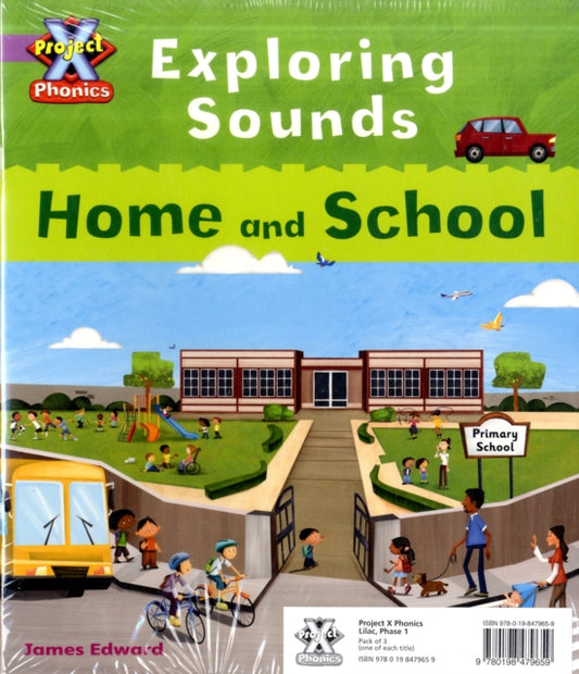 Book cover of: Project X Phonics Lilac: Pack of 3. By: Emma Lynch