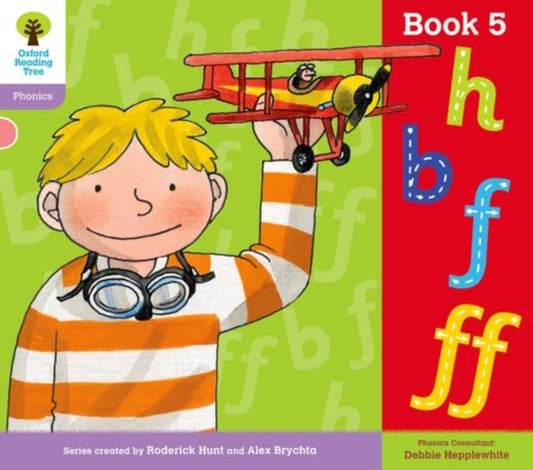 Book cover of: Oxford Reading Tree: Level 1+: Floppy's Phonics: Sounds and Letters: Book 5. By: Debbie Hepplewhite