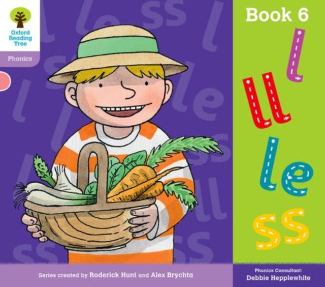 Book cover of: Oxford Reading Tree: Level 1+: Floppy's Phonics: Sounds and Letters: Book 6. By: Debbie Hepplewhite