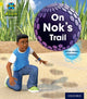 Book cover of: Project X: Alien Adventures: Yellow: On Nok's Trail. By: Alison Hawes, Celia Warren