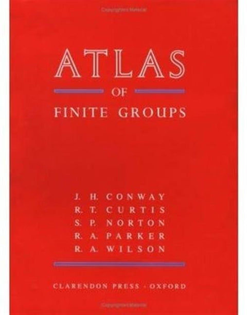 ATLAS of Finite Groups