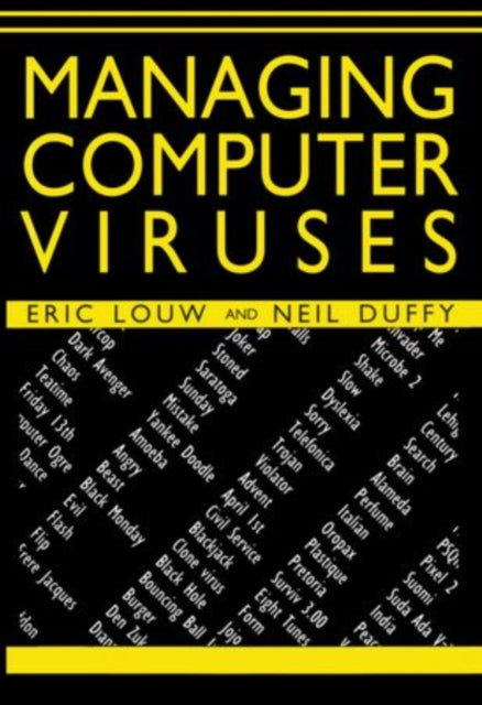 Book cover of: Managing Computer Viruses