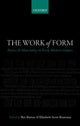 Book cover of: Work of Form