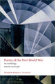 Book cover of: Poetry of the First World War