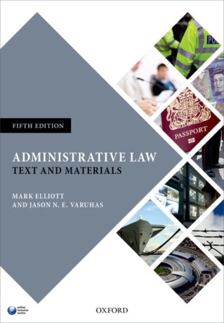 Book cover of: Administrative Law. By: Mark Elliott