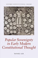 Book cover of: Popular Sovereignty in Early Modern Constitutional Thought. By: Daniel Lee