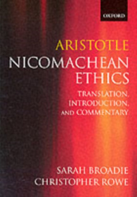 Book cover of: Aristotle: Nicomachean Ethics