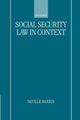Book cover of: Social Security Law in Context