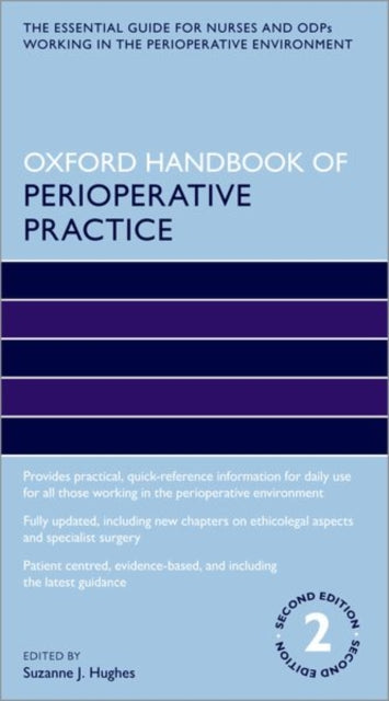 Oxford Handbook of Perioperative Practice 9780198783787 Suzanne J. Hughes