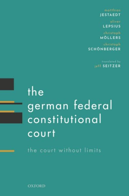 Book cover of: German Federal Constitutional Court. By: Matthias Jestaedt