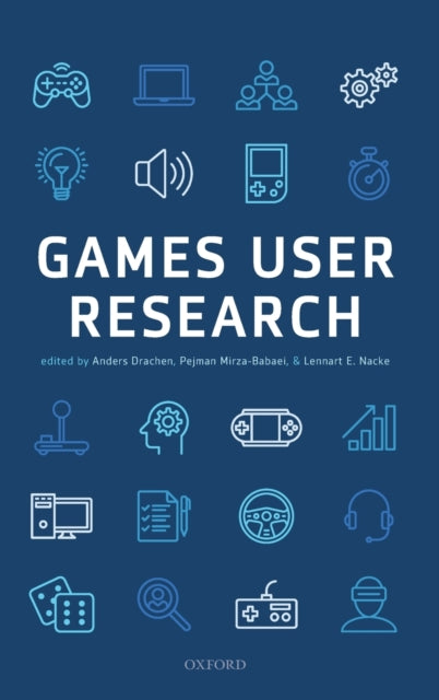 Book cover of: Games User Research