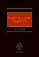 Book cover of: Privy Council Practice. By: Jonathan Mance