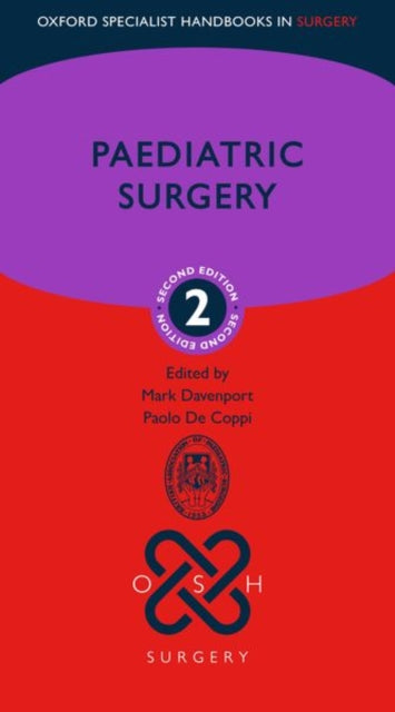 Book cover of: Paediatric Surgery. By: Mark Davenport