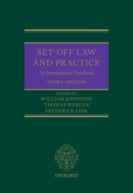 Book cover of: Set-Off Law and Practice. By: William Johnston