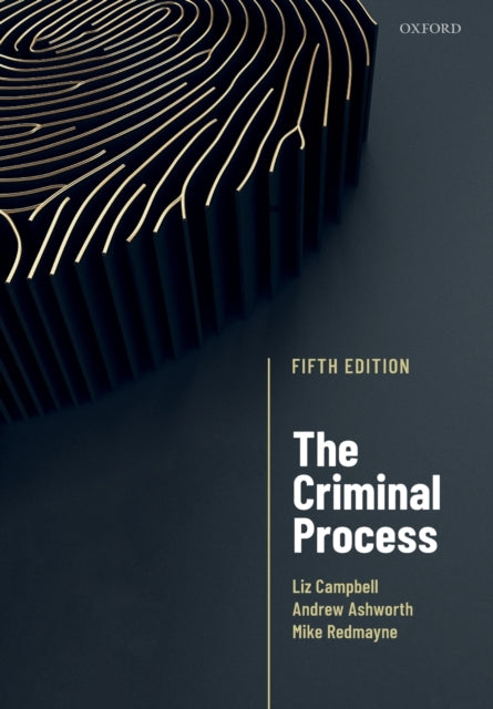 Book cover of: Criminal Process. By: Liz Campbell