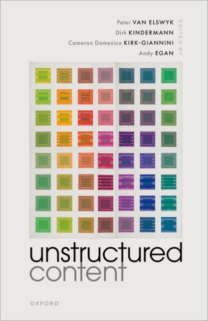 Book cover of: Unstructured Content. By: Peter van Elswyk